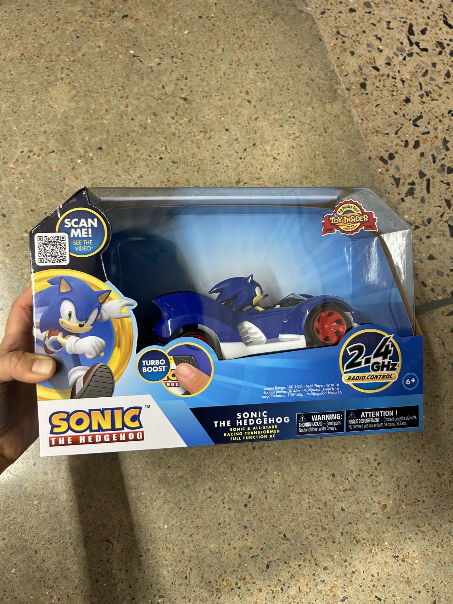 NWT limited edition Sonic The Hedgehogs RC Vehicle