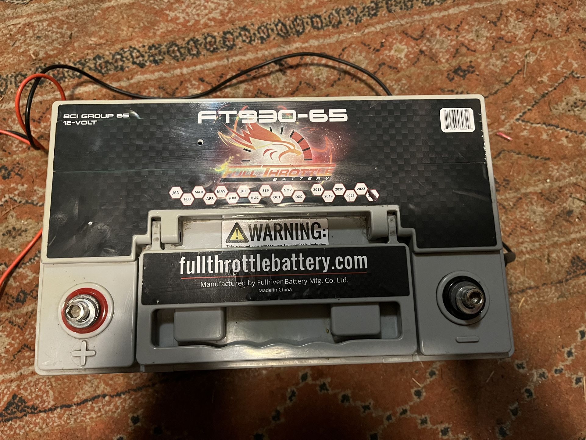 Full Throttle Battery Agm 