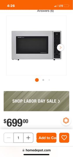Sharp microwave