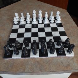 Solid  Marble chess set