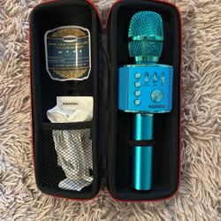 Blue Bonaok Wireless Karaoke Microphone