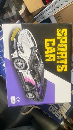 1:14 sports car building blocks DIY assemble brick toys
