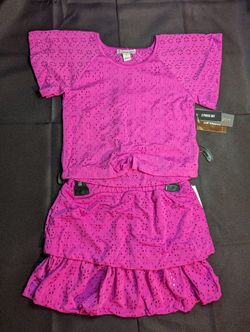 New Madden Girl 2pc Bright Pink Set