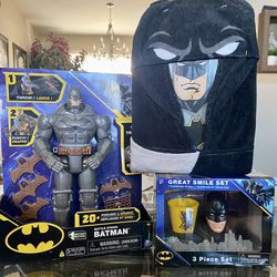 Batman Bath and Toy Bundle