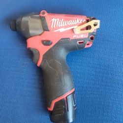 Fuel Milwaukee Impact Drill