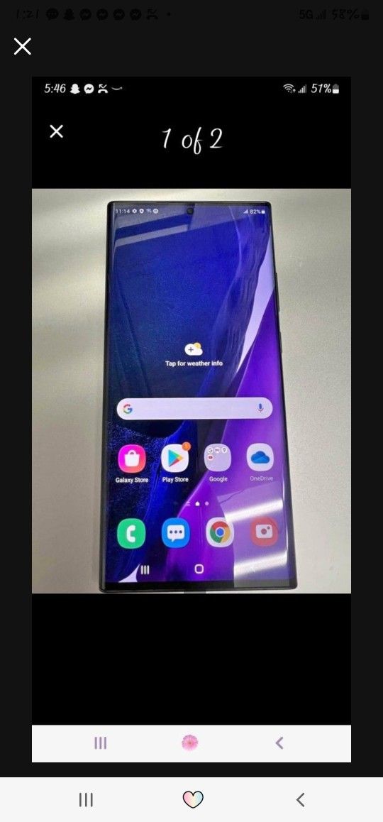 Samsung NOTE 20 ULTRA cell Phone