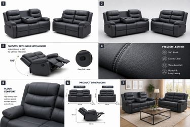 Living room sets 3  🔥🔥Wholesale Price🔥🔥 free delivery