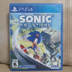 Sonic frontiers ps4 Playstation 4 (Can Be Used On Ps5 Playstation 5)