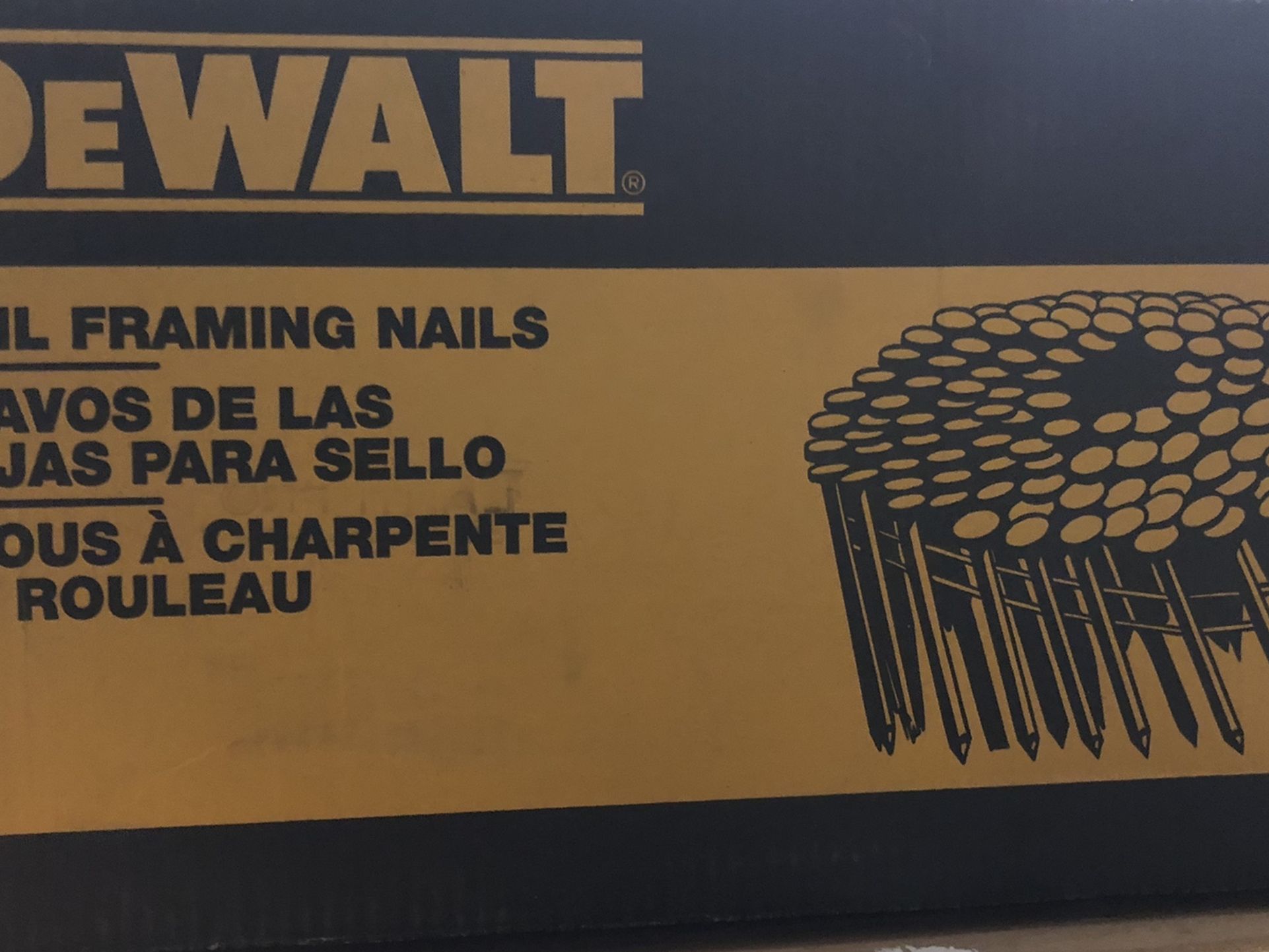 Dewalt Framing Nails Coils