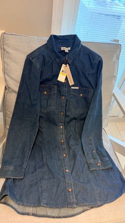 Clavin Klein denim mini dress M