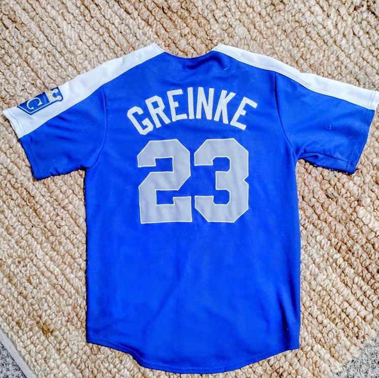 Zack Greinke Kansas City Royals Home/Road/Alternate Men's Jersey w/ Patch