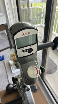 SUNNY Health and Fitness stationary bike!