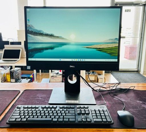 Dell Optiplex 5270 All in one Core i5-9th gen 8GB 256GB SSD Windows 11 Work//home use