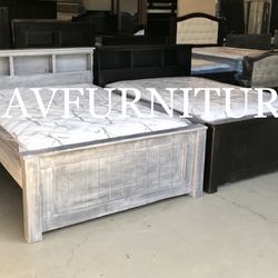 Full Bed and Mattress