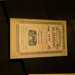 vintage 1979 American Farm & Home Almanac