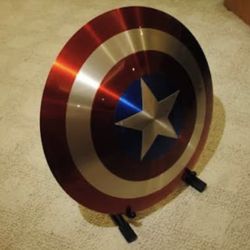 Captain America Shield With Stand