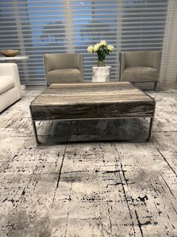BEAUTIFUL “FOUR HANDS CARUTH” (ROCKWELL COLLECTION) COFFEE TABLE