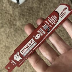 Diablo 6” red carbide blades 10 count