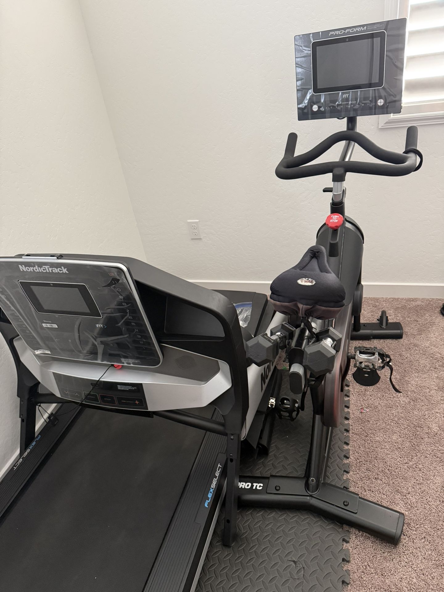 Treadmill And Bike