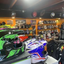 Motorcycle Helmet S Jackets Gloves & More $50+