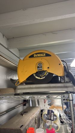 14” metal cutting DeWalt chop saw