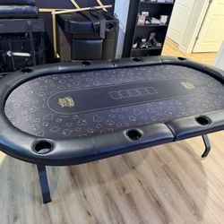 Poker Table With Chairs