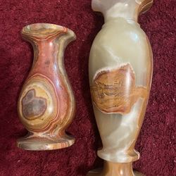 Pakistani Onyx Jade Vases