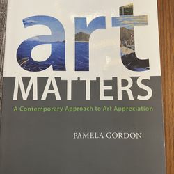 Art Matters By Pamela Gordon