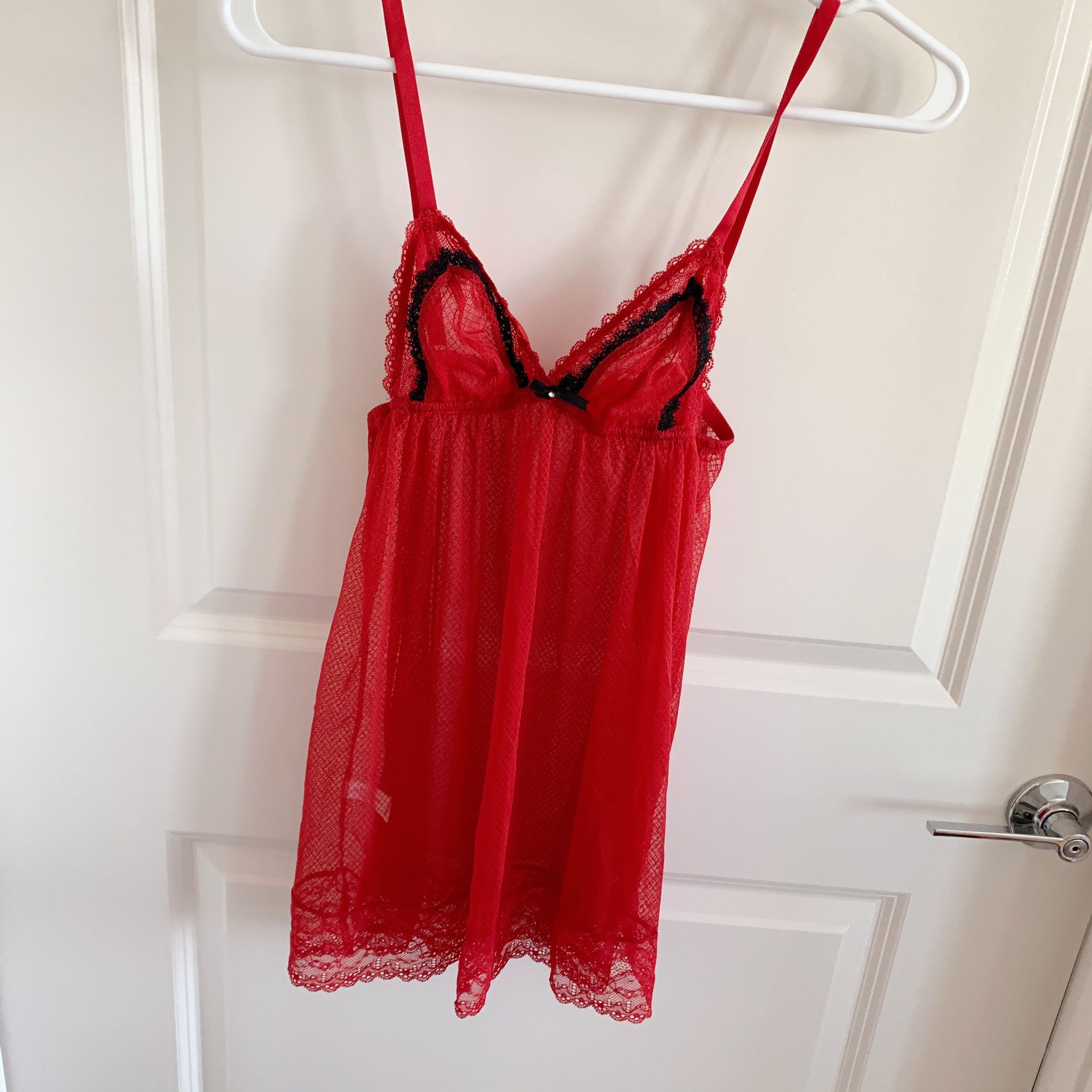 Brand new red lace nightgown, pajama