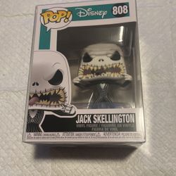 Funko Pop Disney Jack Skellington 808 Vinyl Figure New 