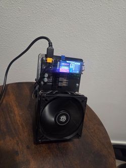 NerdQaxe++  Bitcoin Solo Miner (Revision 6.1 model)