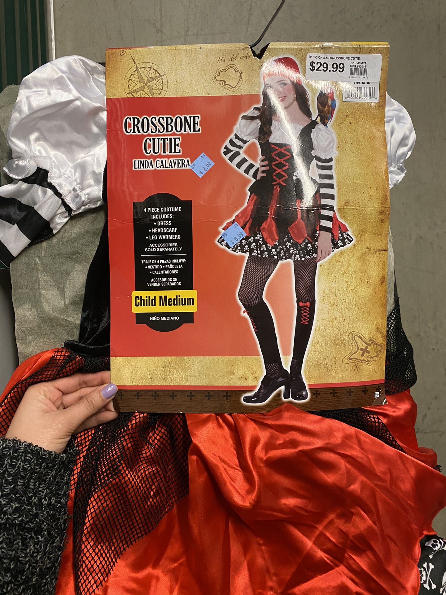 BRAND NEW children’s pirate costume