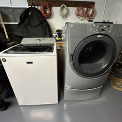 Maytag Washer And Whirlpool Dryer 