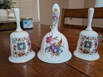 Porcelain dinner bells