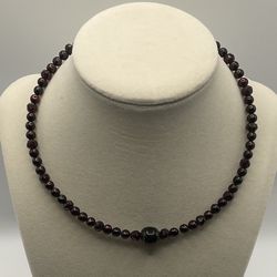 Almandine Garnet 16” Necklace