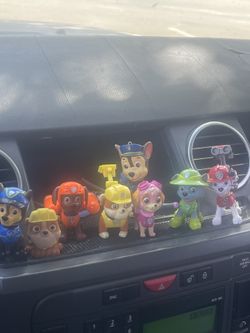 Lot Of 8 Paw Patrol Toys 