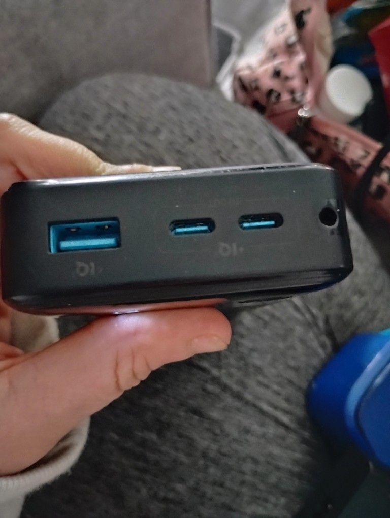 2 Portable Battery Chargers And Bluetooth Speaker