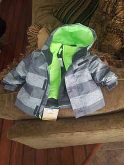 NEW 4 -in- 1 Boys Jacket 12 Months