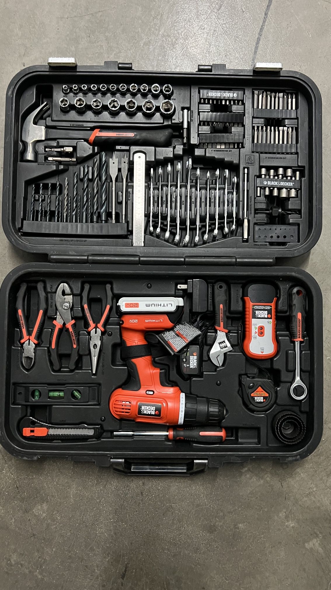 Black and Decker 14.4V 133-Piece Project Kit, PS14PKS