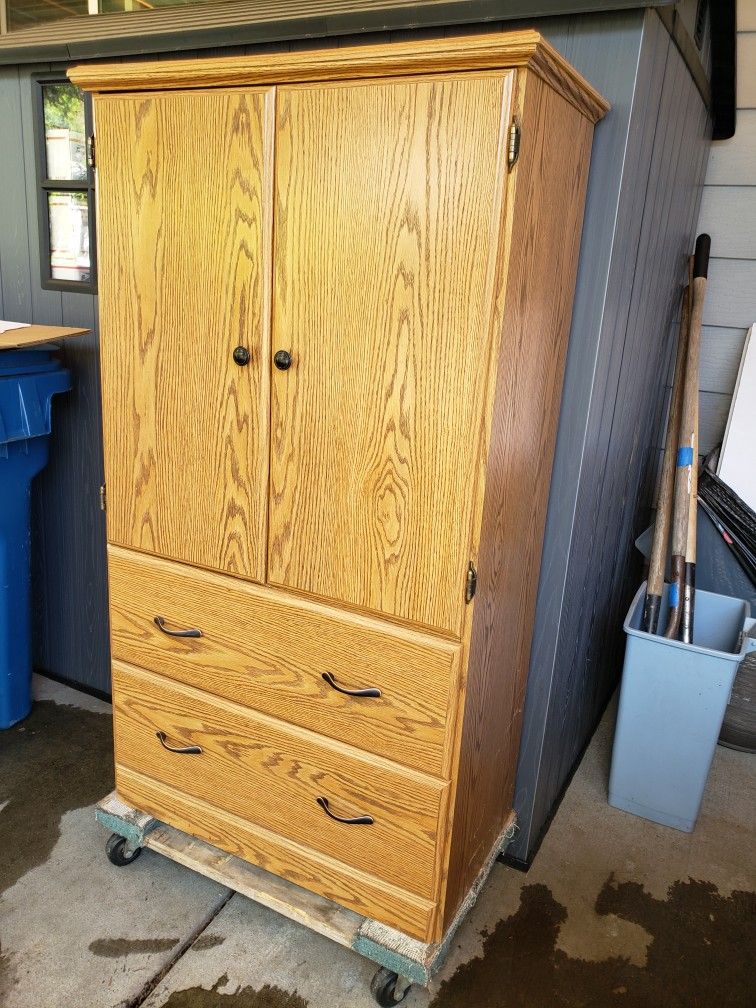 Two SAUDER brand Armoires ,great Condition-new Hardware