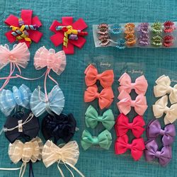 Hair Bows 🎀💜🎀💜🎀 School / Pictures/ Pretty/ Girls