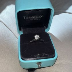 Great Christmas Gift Tiffany Diamond Ring 