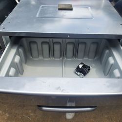 WASHER OR DRYER GREY PEDESTAL WITH HARDWARE