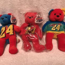 Jeff Gordon Nascar Beanie Bears