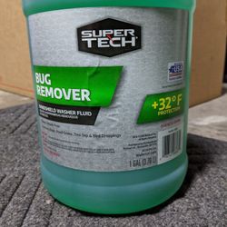 Bug Remover Windshield Washer Fluid