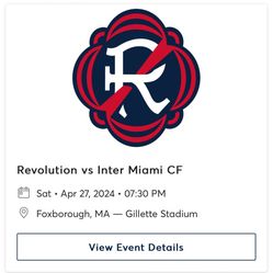 Inter Miami At Revolution 