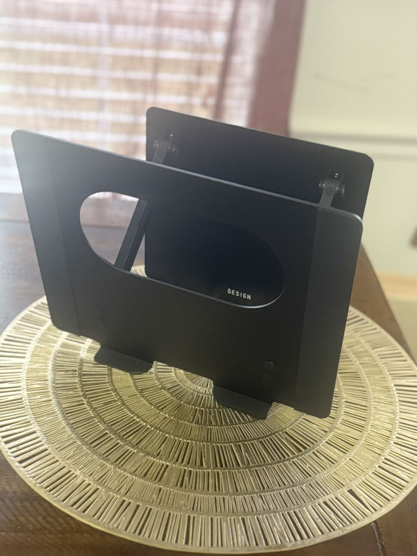 Laptop stand (2) - Aluminum (Black)