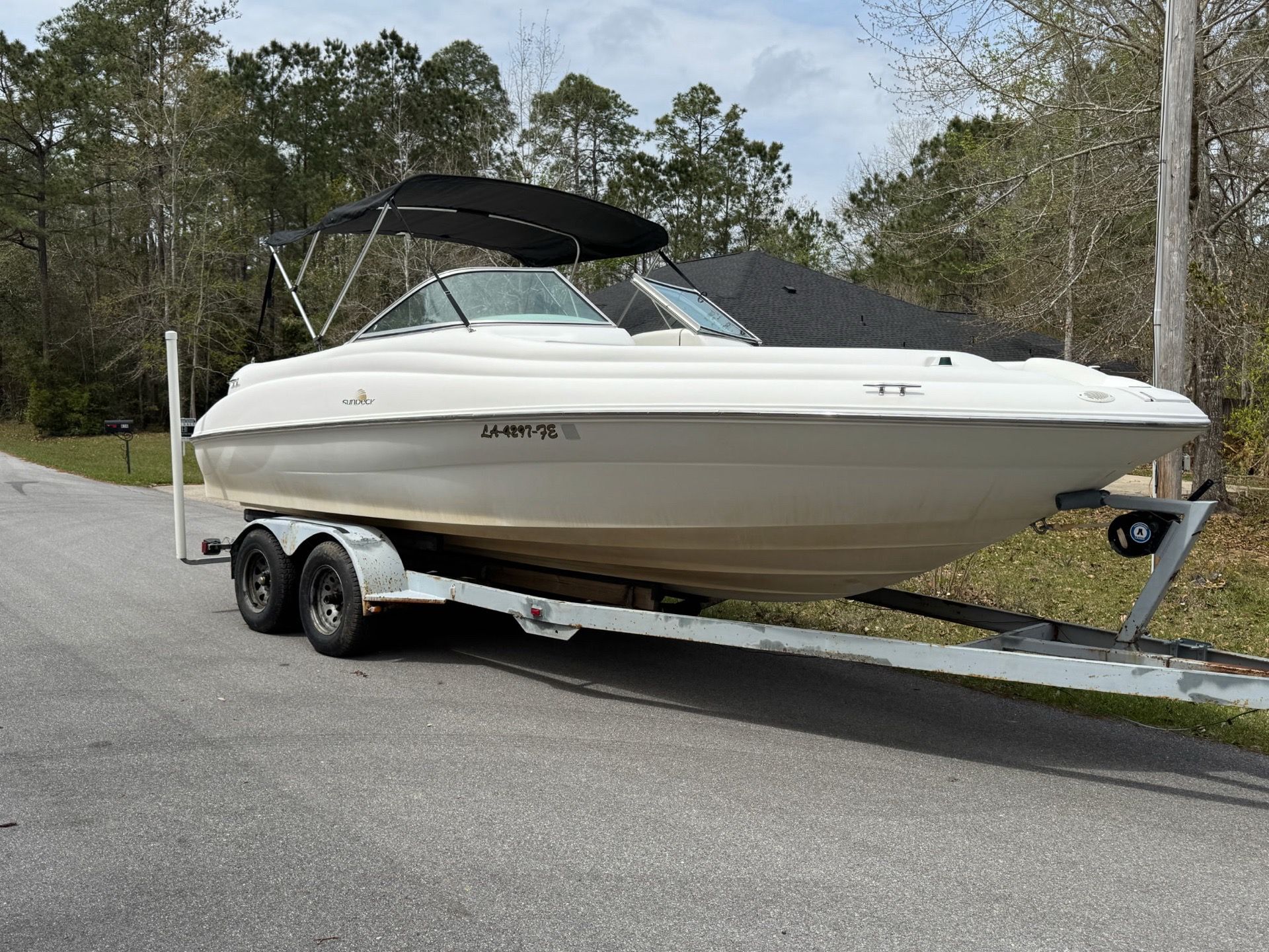 1998 Sea Ray 21ft Deck Boat
