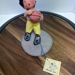 Vintage Annalee Basketball Player 7 Inches