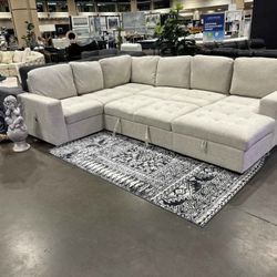 Sectional , Pullout Bed , Comfortable Cushion 